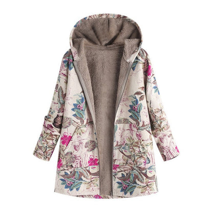 BlomRo™ | Mjuk jacka med vintageblommönster
