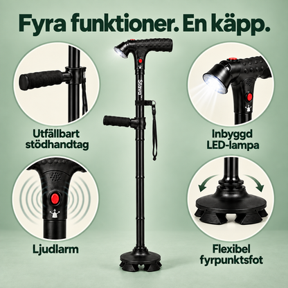 Stava™| käpp med uppresningsstöd