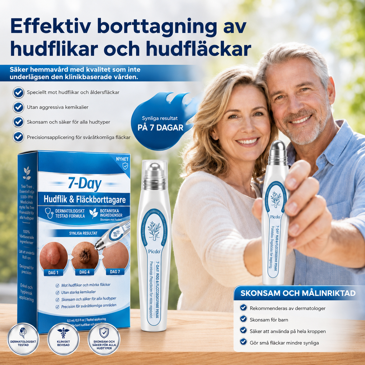 HudRen™ | Roll-on för hudflikar och vårtor