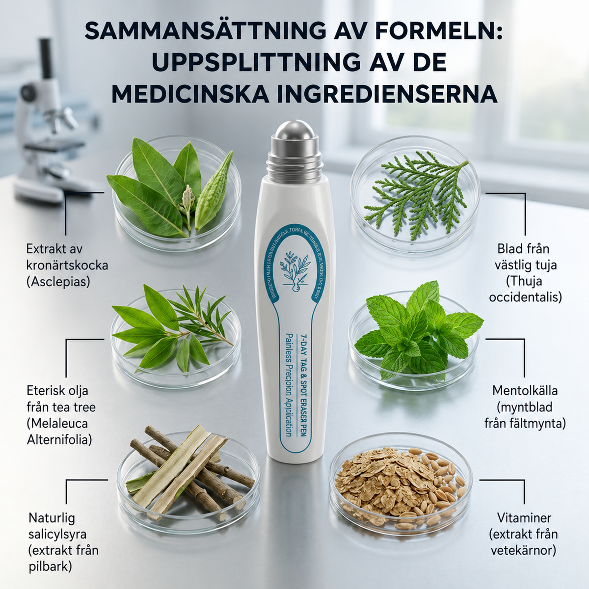 HudRen™ | Roll-on för hudflikar och vårtor